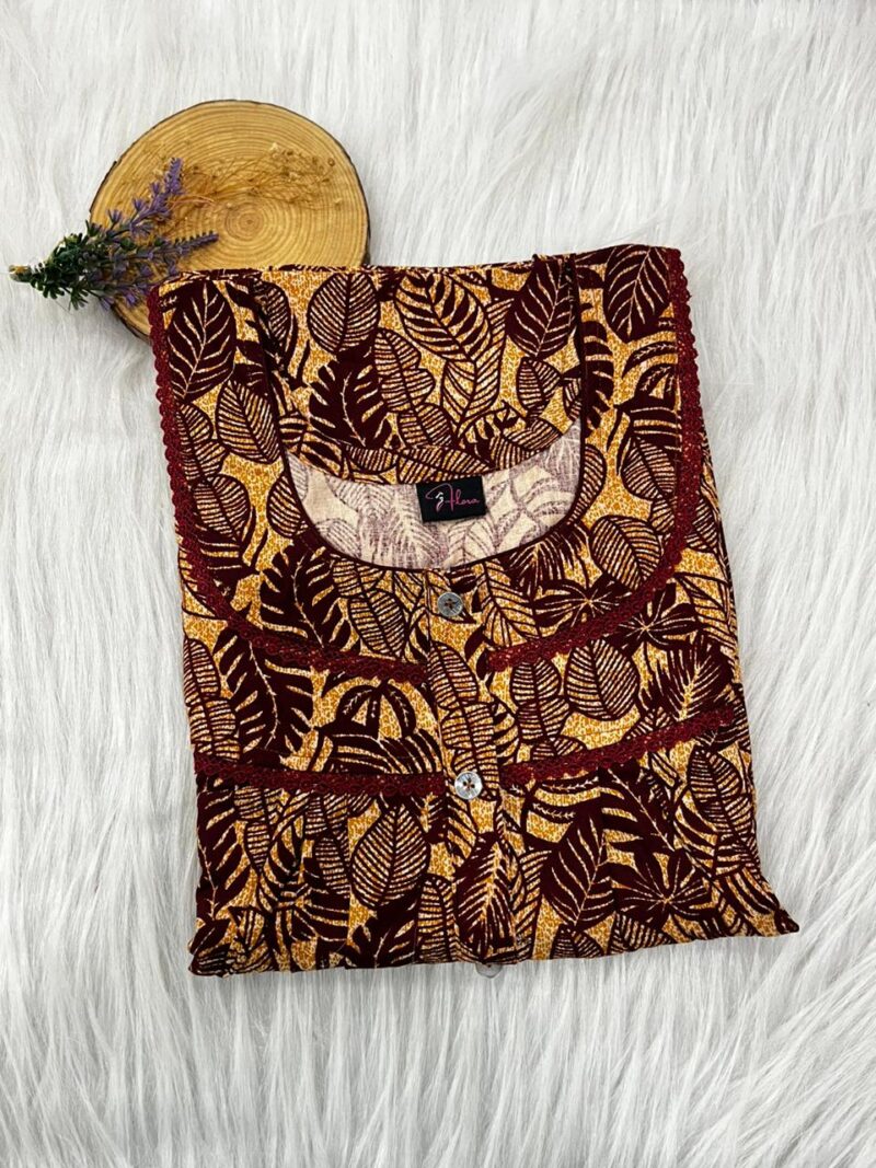 DOUBLE LACE  ZIP NIGHTY