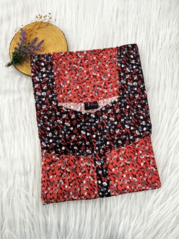 Mix N Match Square Neck Pleated Nighty