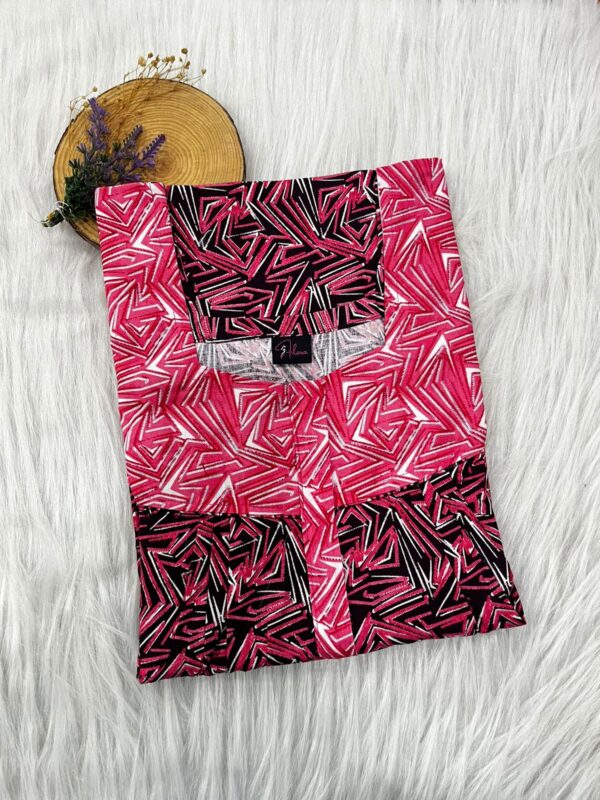 Mix N Match Square Neck Pleated Nighty
