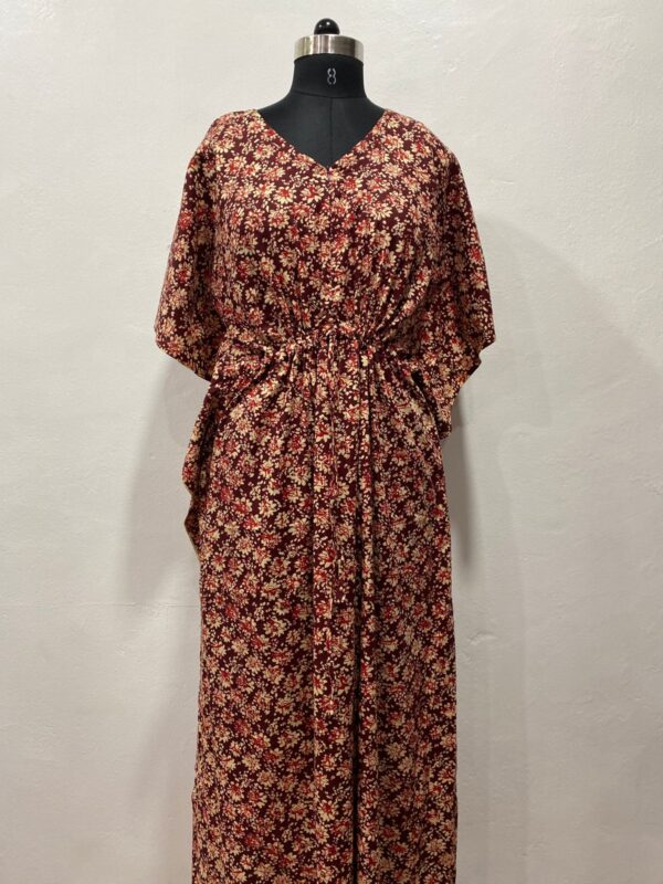 FEEDING KAFTAN WITH CENTER INVISIBLE ZIP NIGHTY