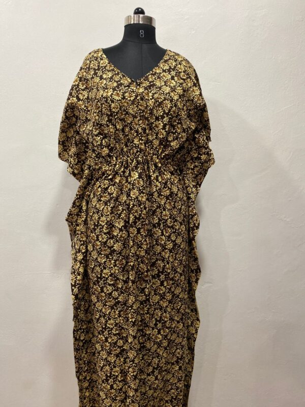 FEEDING KAFTAN WITH CENTER INVISIBLE ZIP NIGHTY