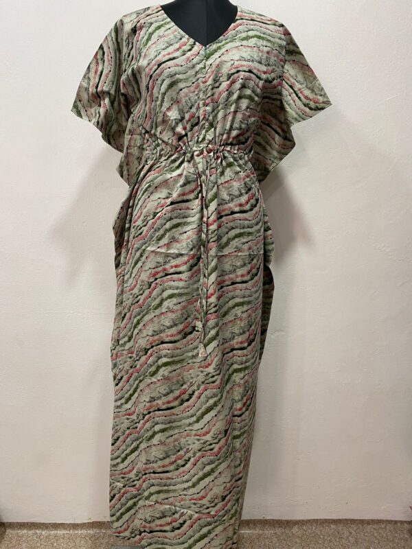 FEEDING KAFTAN WITH CENTER INVISIBLE ZIP NIGHTY
