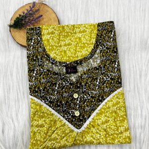 FRONT PLEATED LACE NIGHTY
