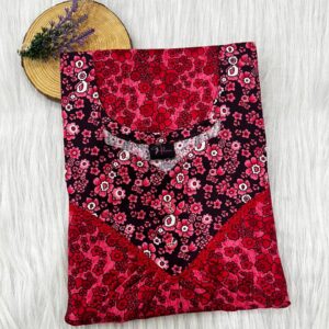 FRONT PLEATED LACE NIGHTY
