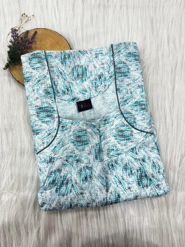 FRONT PLEATED ZIP NIGHTY