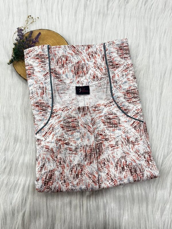 FRONT PLEATED ZIP NIGHTY