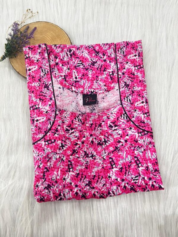 FRONT PLEATED ZIP NIGHTY