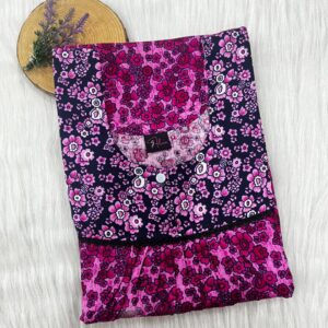 FRONT PLEATED LACE NIGHTY