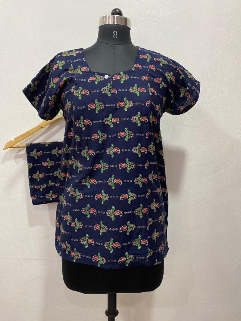 FEEDING NIGHT DRESS WITH PALAZZO PANT