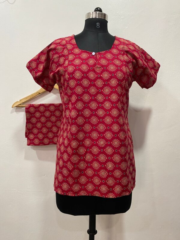 FEEDING NIGHT DRESS WITH PALAZZO PANT