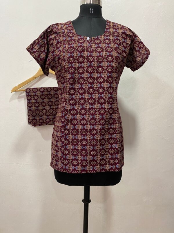 FEEDING NIGHT DRESS WITH PALAZZO PANT