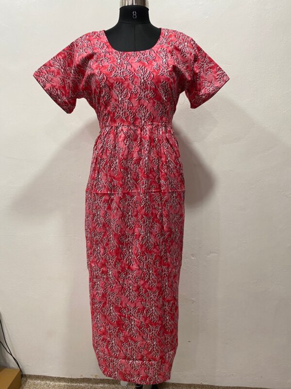 FEEDING FROCK WITH SIDE POCKET