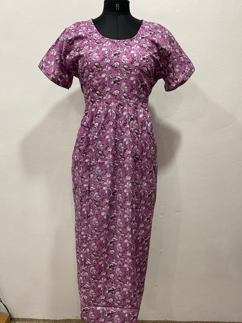 FEEDING FROCK WITH SIDE POCKET