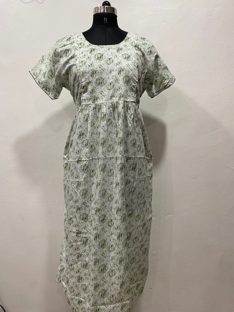 FEEDING FROCK WITH SIDE POCKET