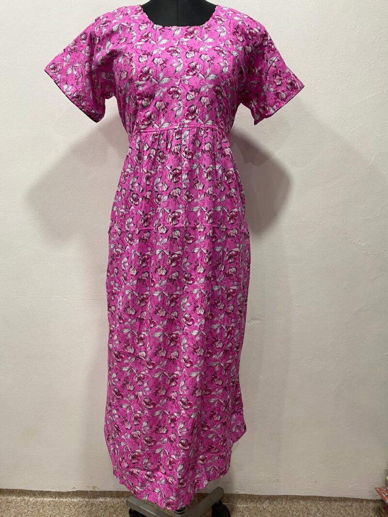 FEEDING FROCK WITH SIDE POCKET