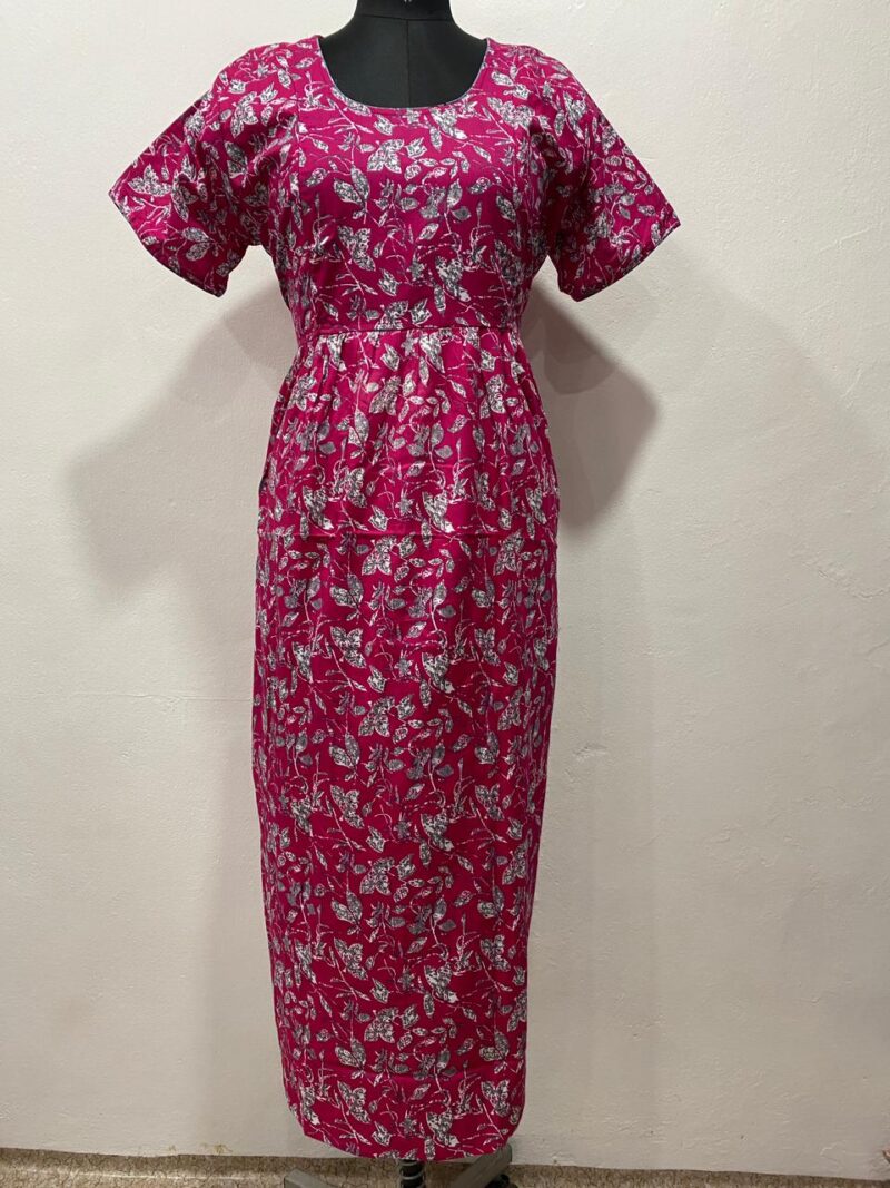 FEEDING FROCK WITH SIDE POCKET