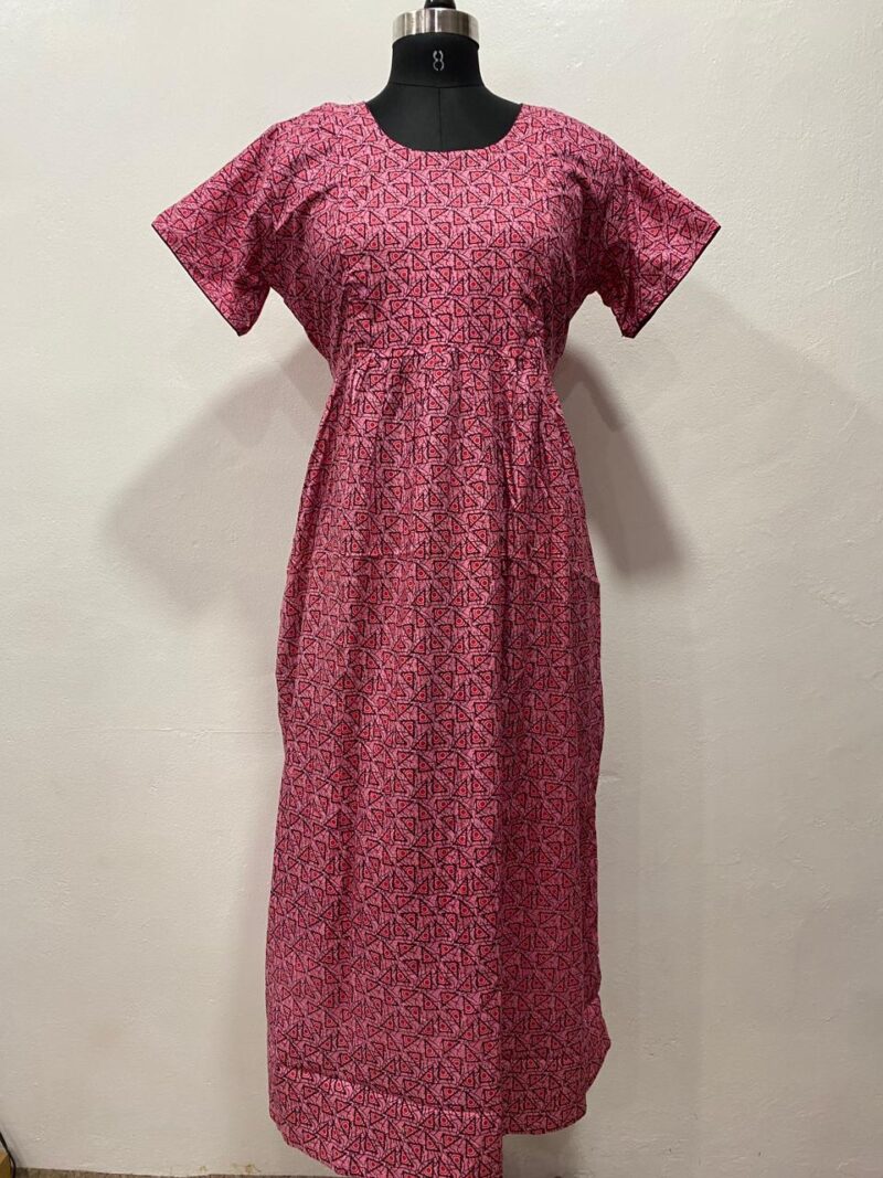 FEEDING FROCK WITH SIDE POCKET