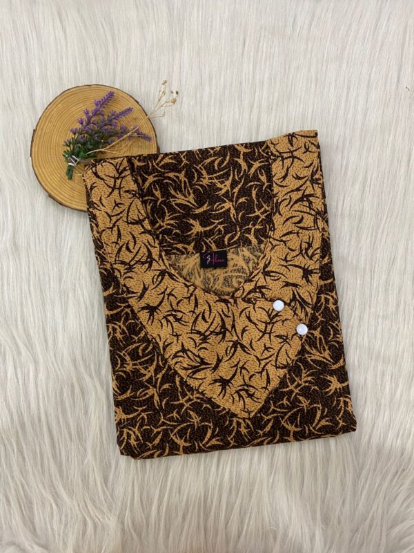 V-Neck Side Button Nighty