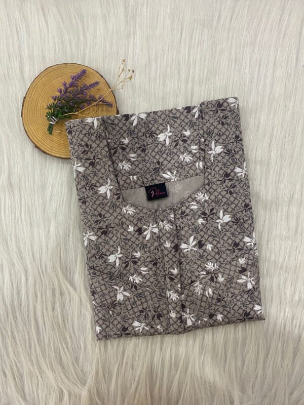 Horizontal Zip Feeding Nighty