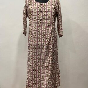 Women Foil Printed Rayon Maternity And Feeding Kurti