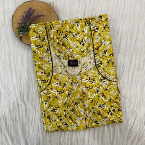 FRONT PLEATED ZIP NIGHTY