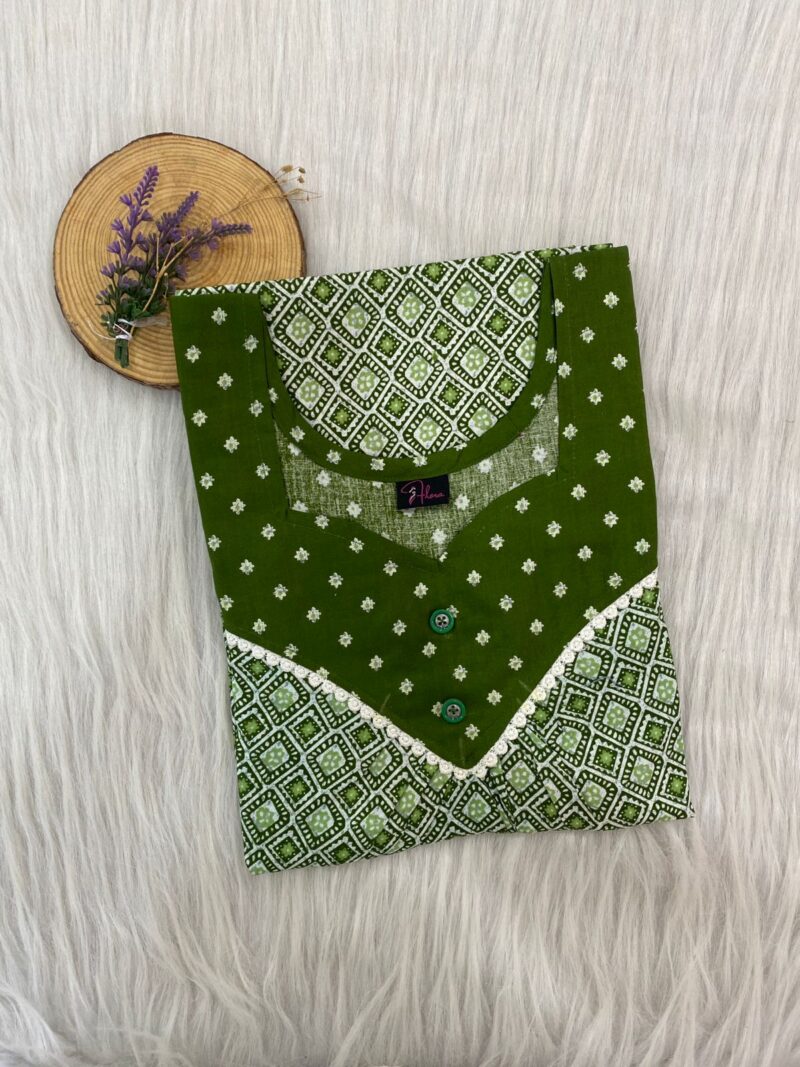 FRONT PLEATED LACE NIGHTY