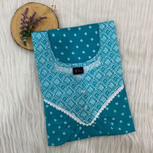 FRONT PLEATED LACE NIGHTY