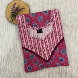 FRONT PLEATED LACE NIGHTY