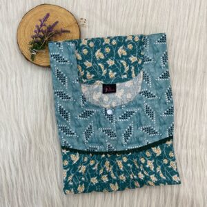 FRONT PLEATED LACE NIGHTY