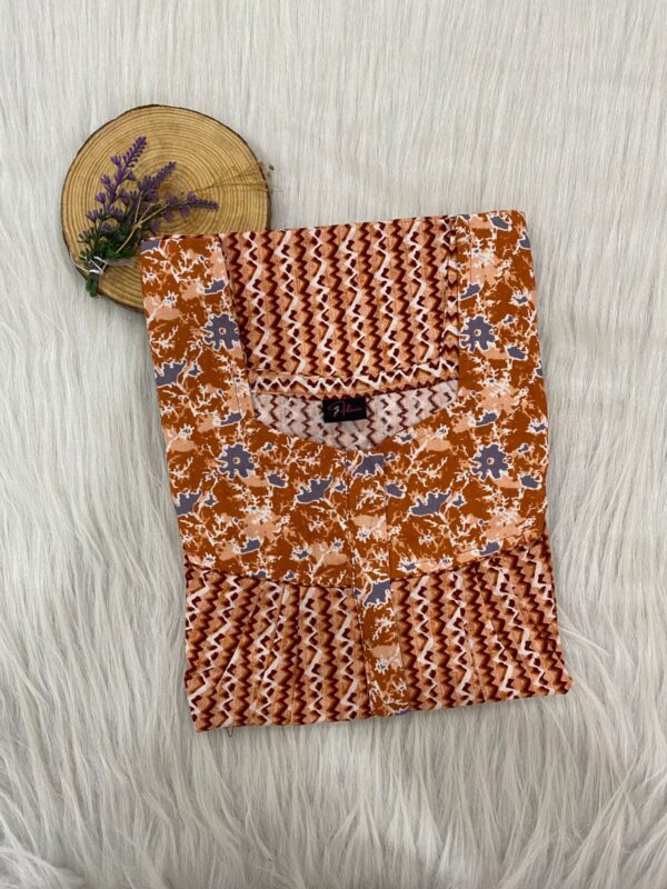 Mix N Match Square Neck Pleated Nighty