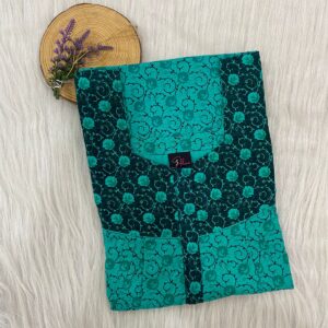 Mix N Match Square Neck Pleated Nighty
