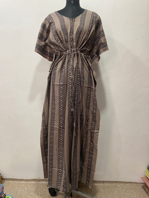 FEEDING KAFTAN WITH CENTER INVISIBLE ZIP NIGHTY