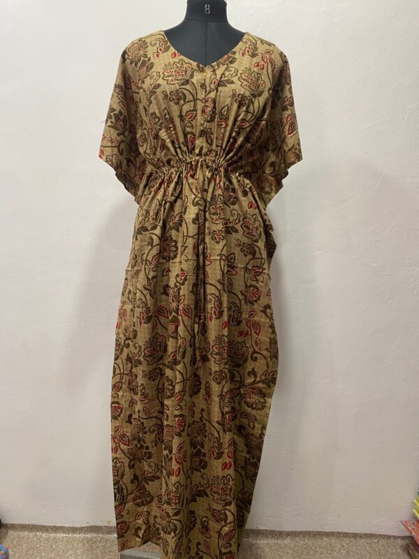 FEEDING KAFTAN WITH CENTER INVISIBLE ZIP NIGHTY