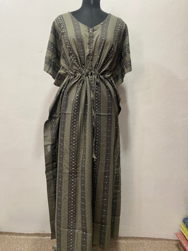 FEEDING KAFTAN WITH CENTER INVISIBLE ZIP NIGHTY