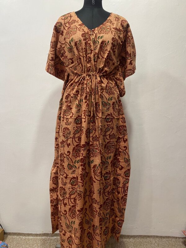 FEEDING KAFTAN WITH CENTER INVISIBLE ZIP NIGHTY