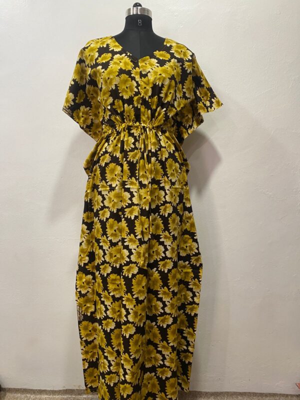 FEEDING KAFTAN WITH CENTER INVISIBLE ZIP NIGHTY