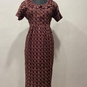 NON-FEEDING FROCK NIGHTY WITH SIDE POCKET