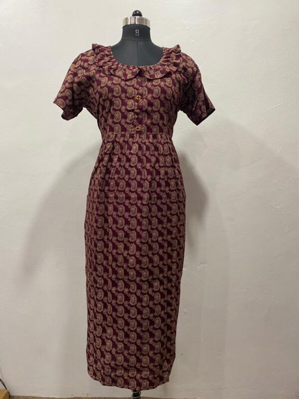 NON-FEEDING FROCK NIGHTY WITH SIDE POCKET