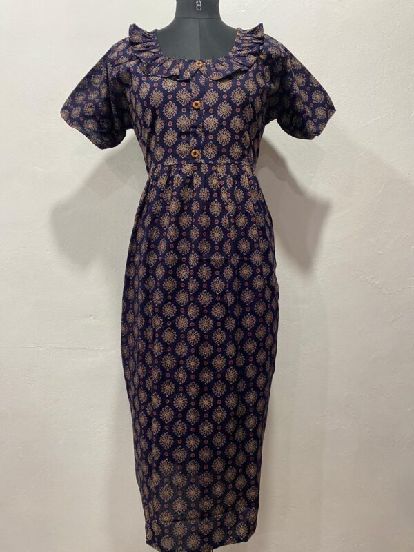 NON-FEEDING FROCK NIGHTY WITH SIDE POCKET
