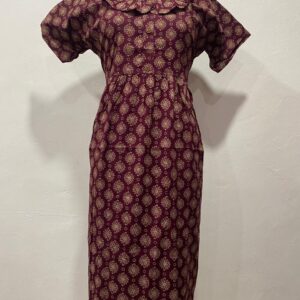 NON-FEEDING FROCK NIGHTY WITH SIDE POCKET
