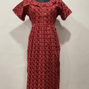 NON-FEEDING FROCK NIGHTY WITH SIDE POCKET
