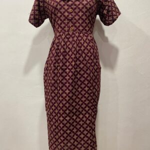 NON-FEEDING FROCK NIGHTY WITH SIDE POCKET