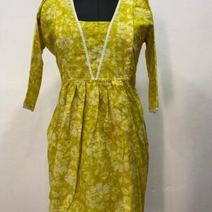 Muslin Cotton Flared Feeding Kurti