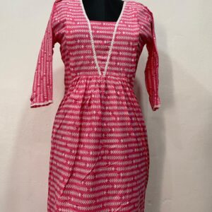 Muslin Cotton Flared Feeding Kurti