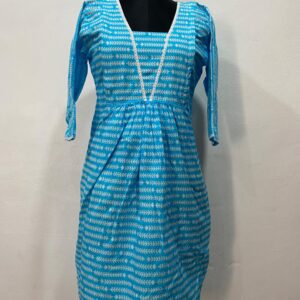 Muslin Cotton Flared Feeding Kurti