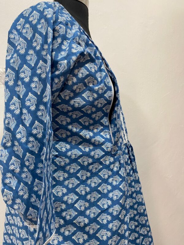 Muslin Cotton Flared Feeding Kurti