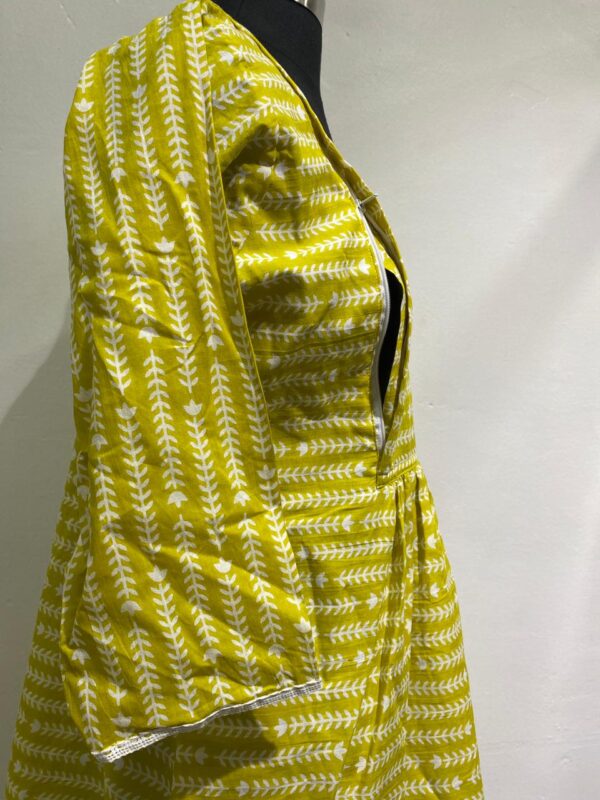 Muslin Cotton Flared Feeding Kurti