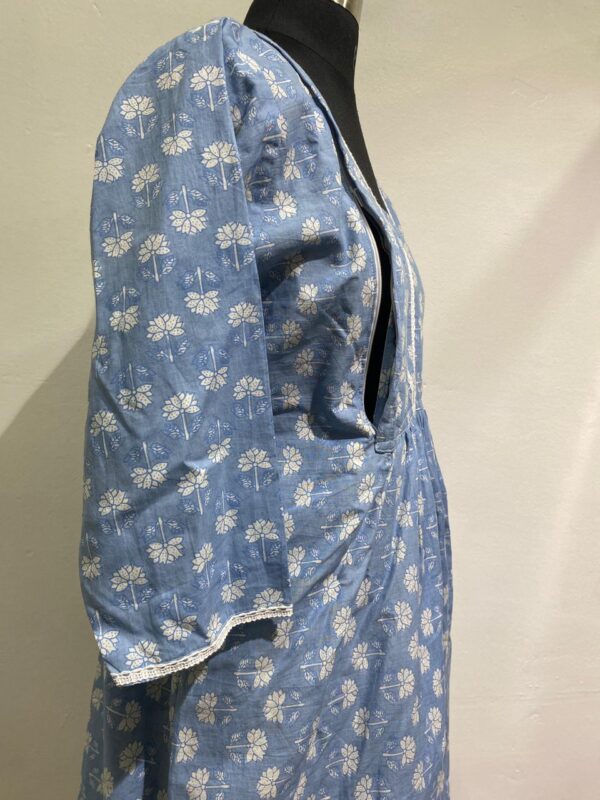 Muslin Cotton Flared Feeding Kurti
