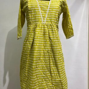 Muslin Cotton Flared Feeding Kurti