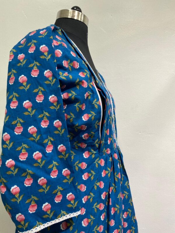 Muslin Cotton Flared Feeding Kurti